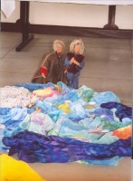 Selbst gebastelte Figuren